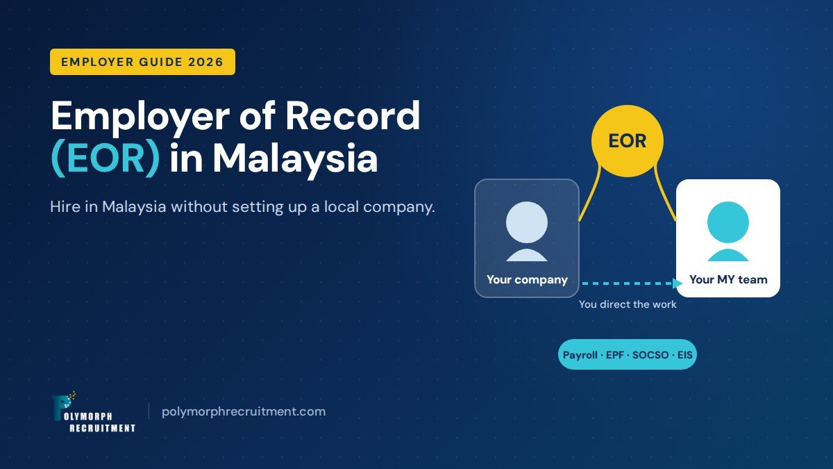 Employer of Record (EOR) in Malaysia: hire a Malaysian team without setting up a local company
