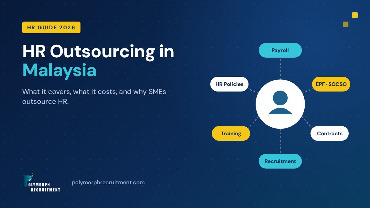 HR outsourcing in Malaysia: payroll, statutory contributions, contracts, recruitment and training